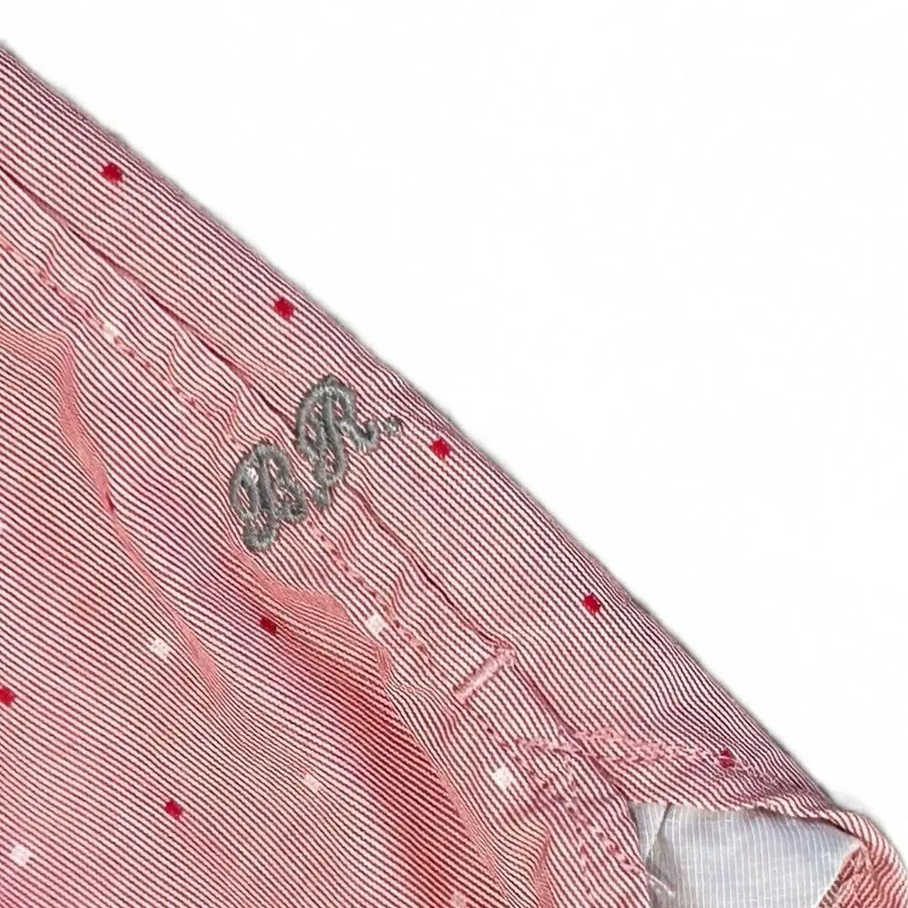 Banana Republic‎ Men's Heritage Collection Pink Tailored Slim Fit Shirt Size XL